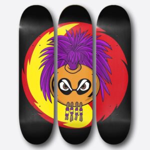 MENEHUNE WARRIOR MAUI ICON Skateboard Set